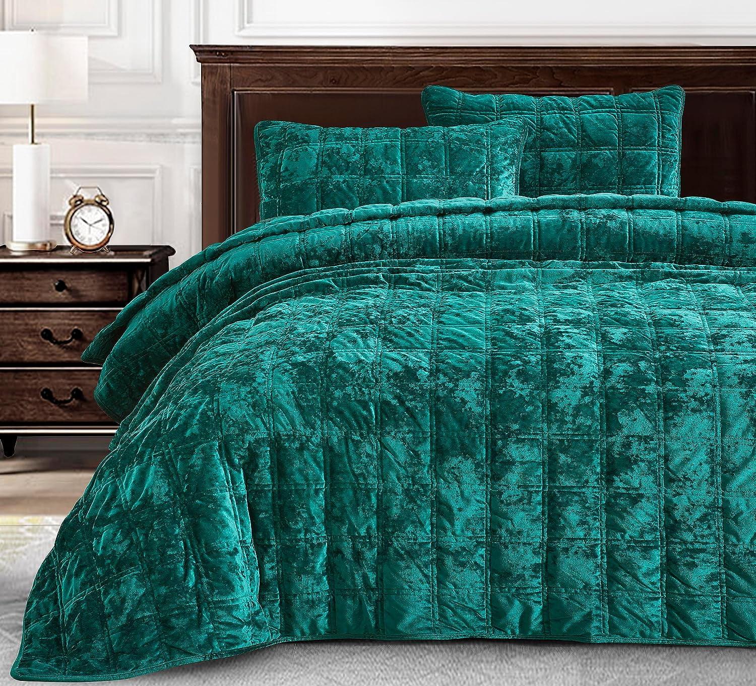 Velvet Quilt Set