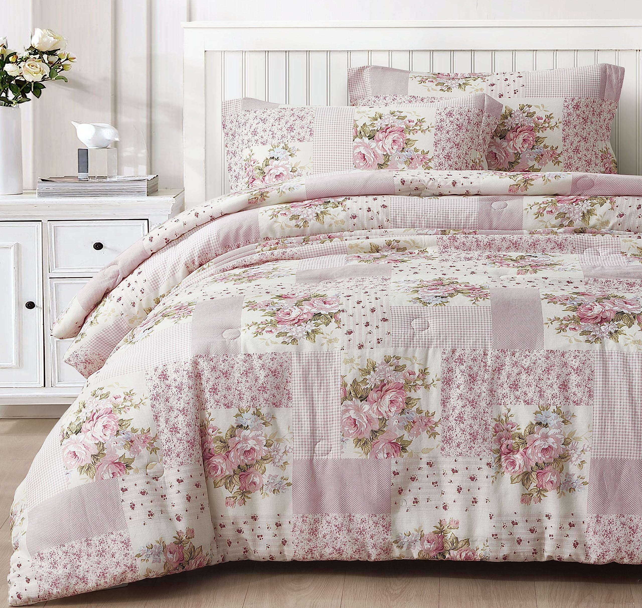 Cotton Ring Stitch Comforter Set