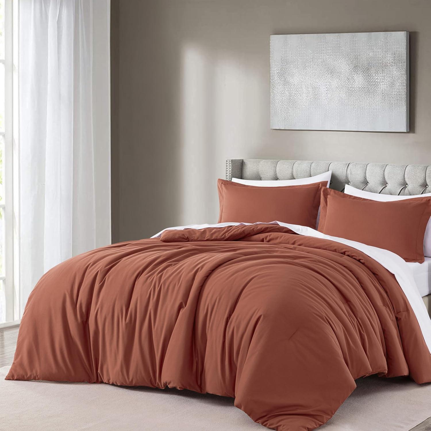 Chezmoi Collection Cotton Twill Comforter Set
