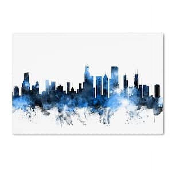 Wrought Studio™ " Chicago Illinois Skyline II " by Michael Tompsett