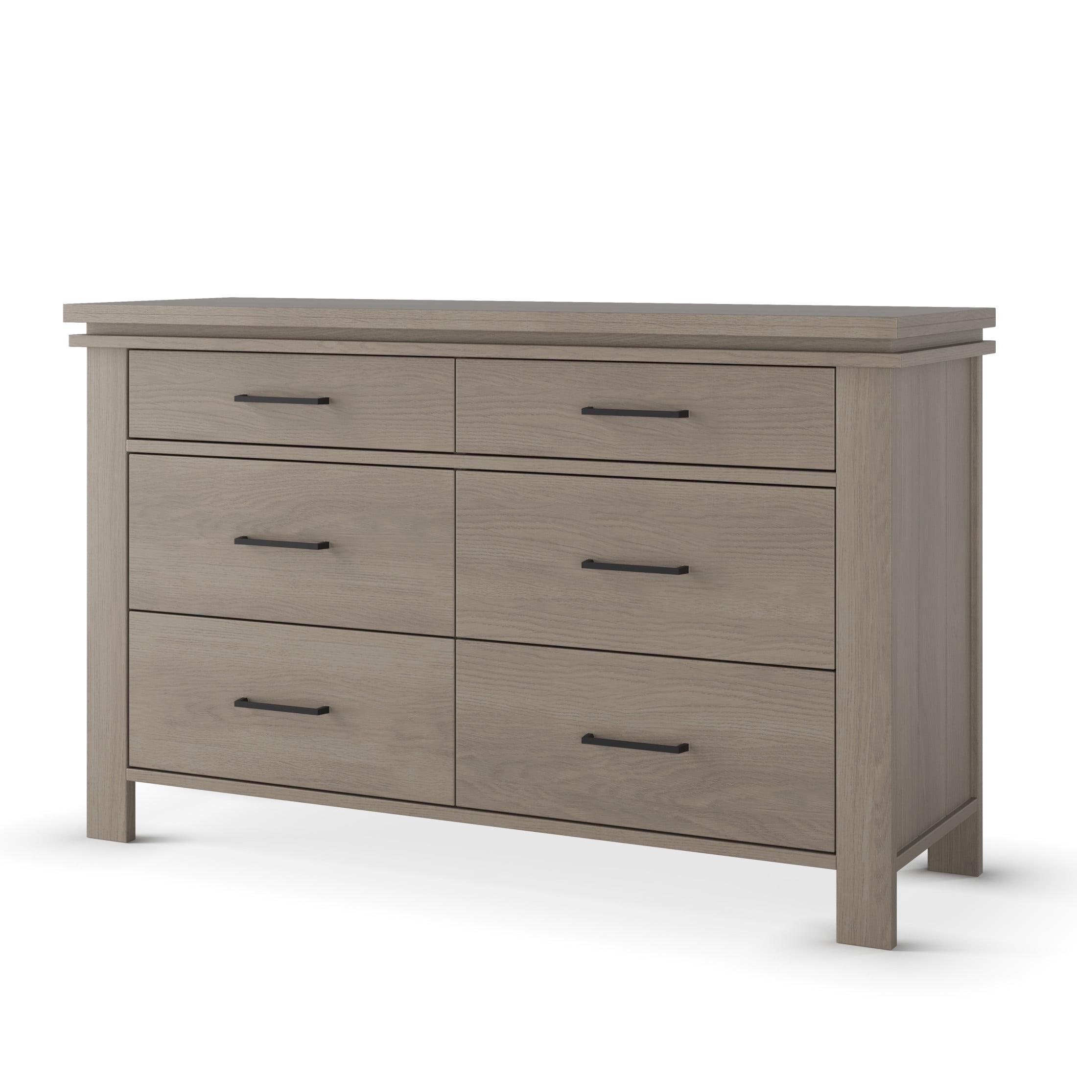 Child Craft Denman 55" Wide 6-Drawer Double Dresser