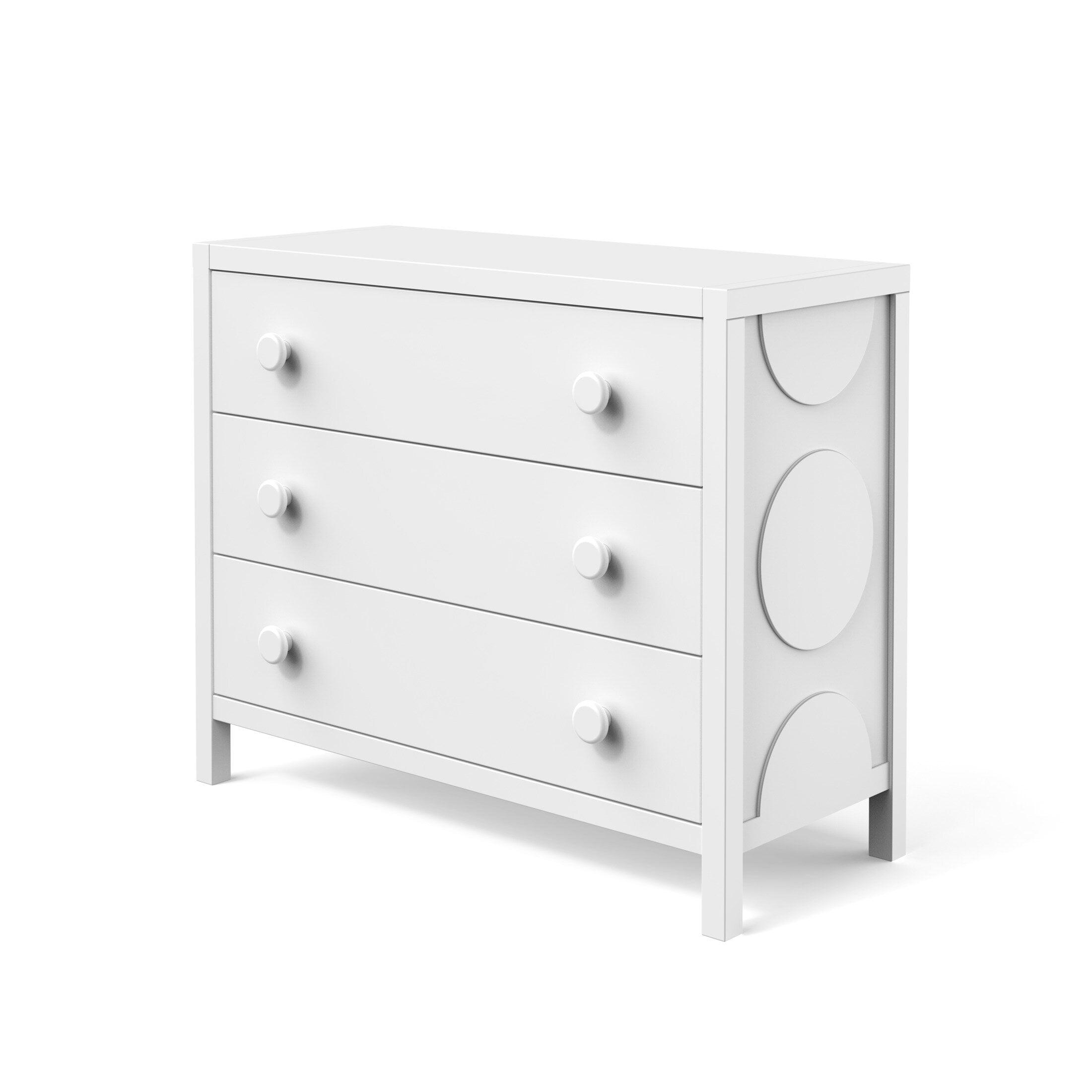 Orbit 42" Wide 3-Drawer Dresser