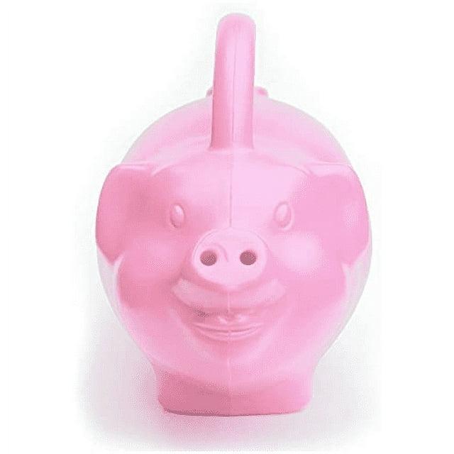 Novelty Plastic Kid's Pig Watering Can, Pink, 1.75 Gallon