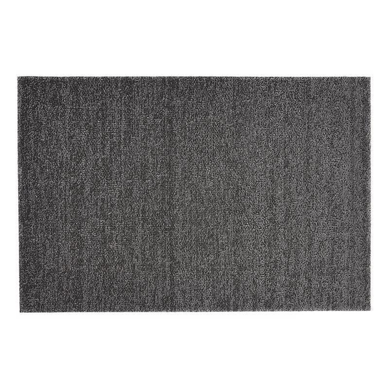 Chilewich Door Mat 18 in. W X 28 in. L Heathered Vinyl, Charcoal/Gray
