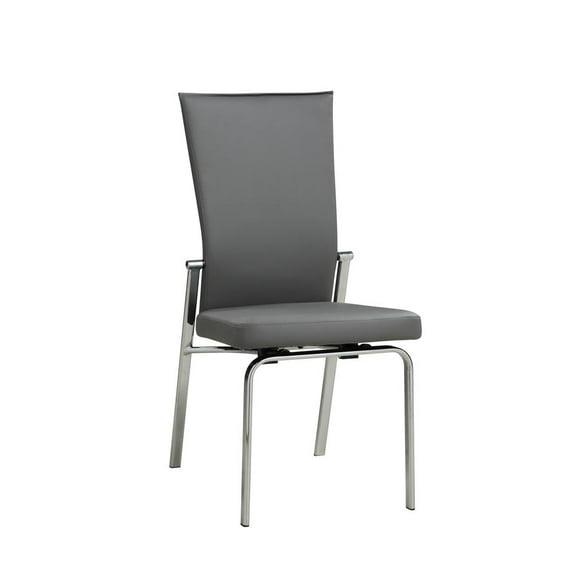 Chintaly Motion Back Side Chair - Set Of 2, Gray