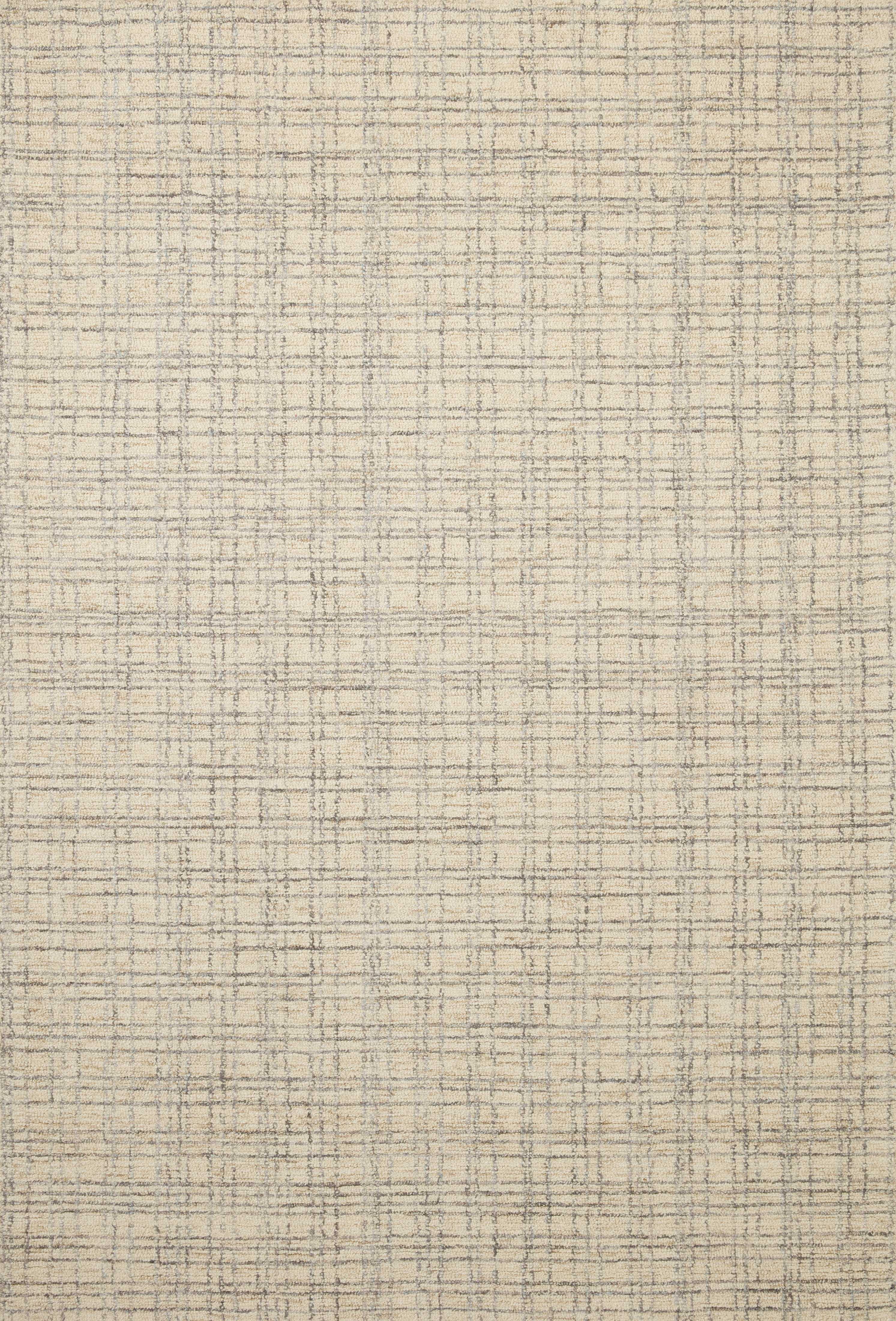 Chris Loves Julia x Loloi Polly Checkered Antique/Mist Area Rug