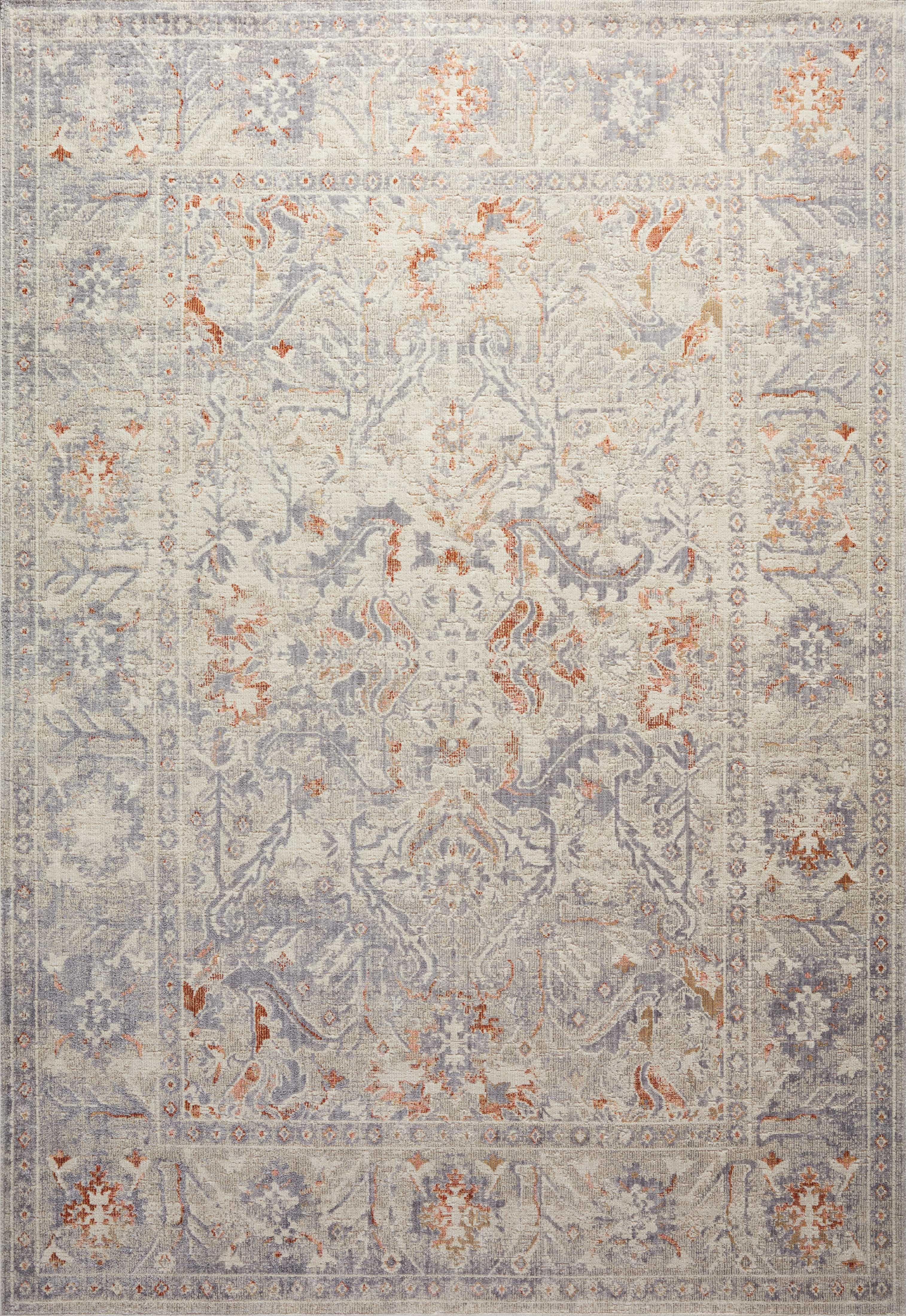 Rosemarie Oatmeal/Lavender Rug