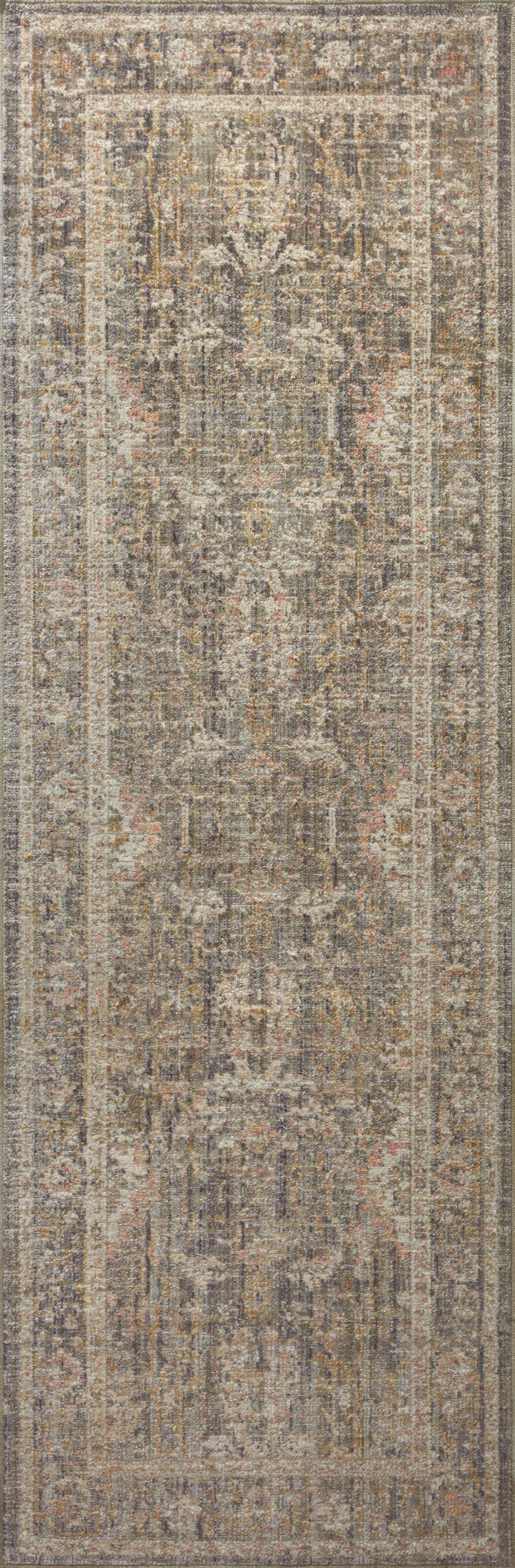 Rosemarie Rug by Chris Loves Julia x Loloi - Sage and Blush / 2'7" x 8' Runner