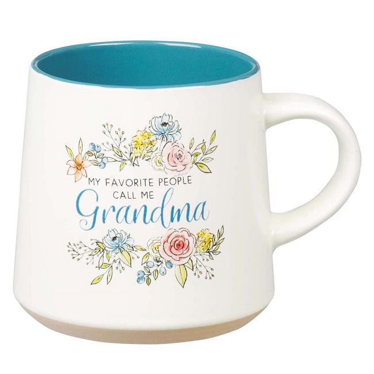 Christian Art Gifts  14 oz Favorite People Call Me Grandma Mug