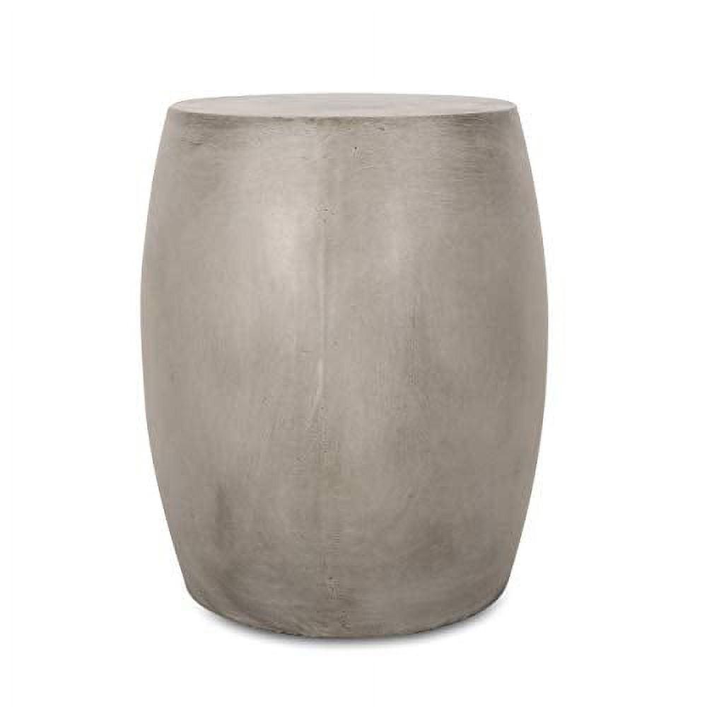 Christopher Knight Home Edmonton Patio Stone Side Table Light Gray