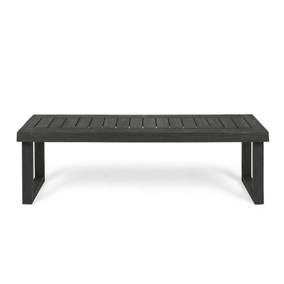 Millwood Pines Egor Acacia Wood Outdoor Bench
