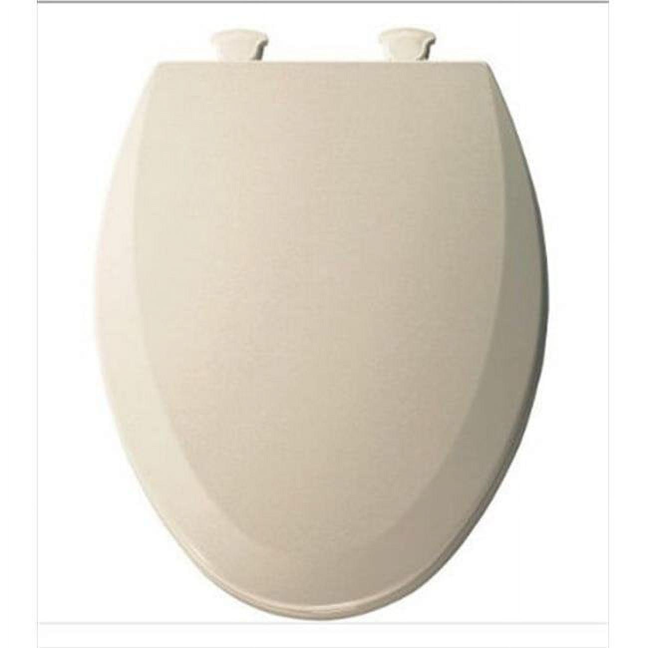 Bemis 1500EC Toilet Seat with Easy Clean & Change Hinges, Durable Wood