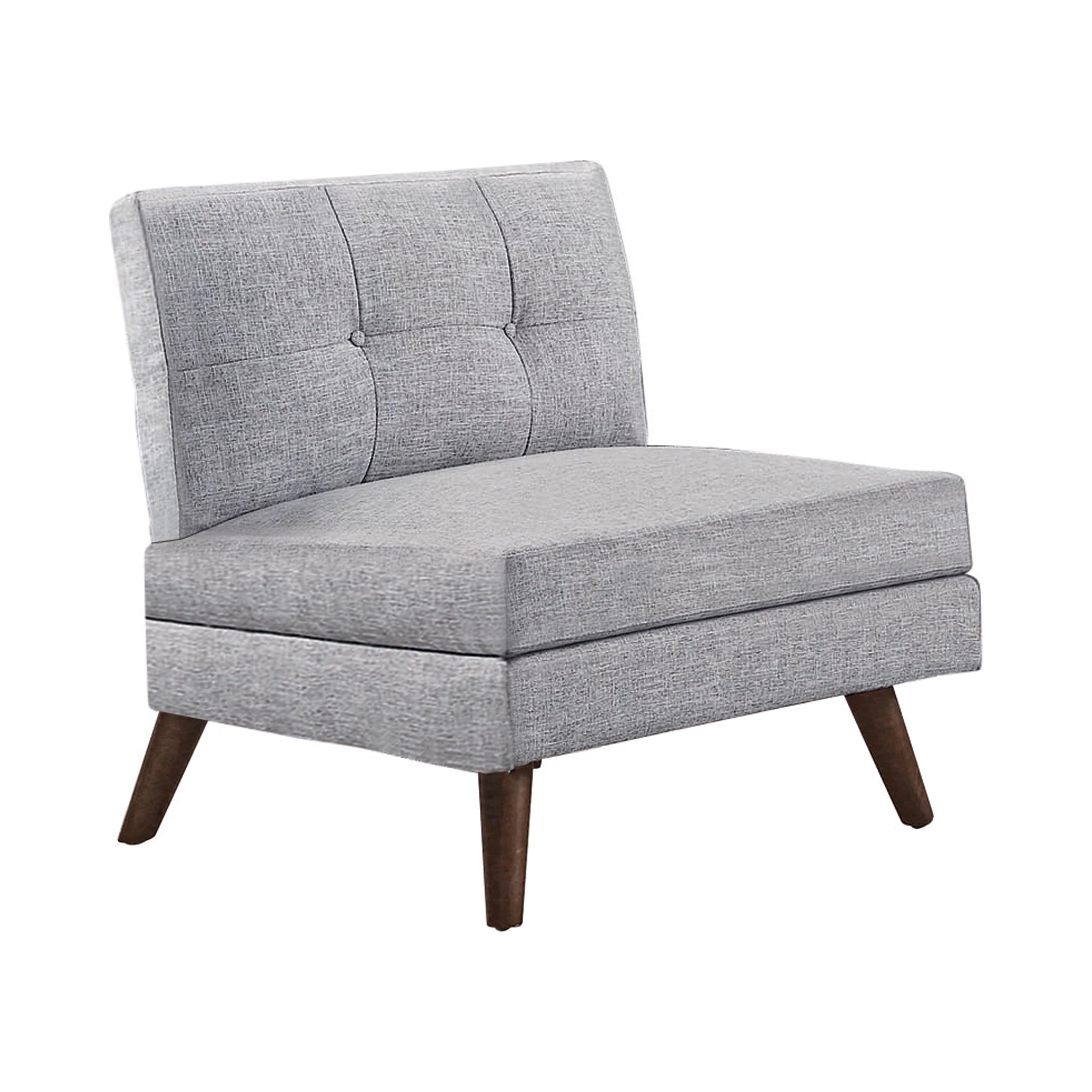 Churchill 32.75" Gray Manufactured Wood Modular Armless Chair