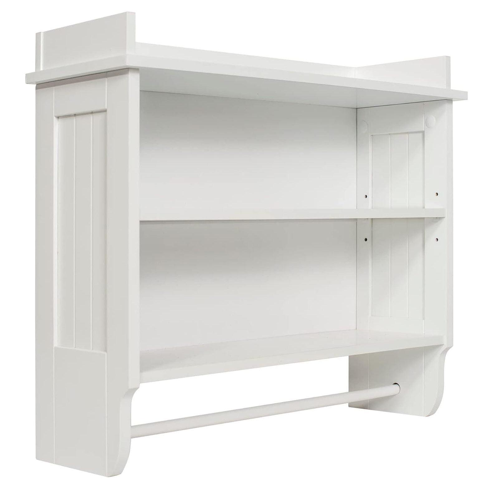 3 Piece Tiered Shelf with Towel Bar