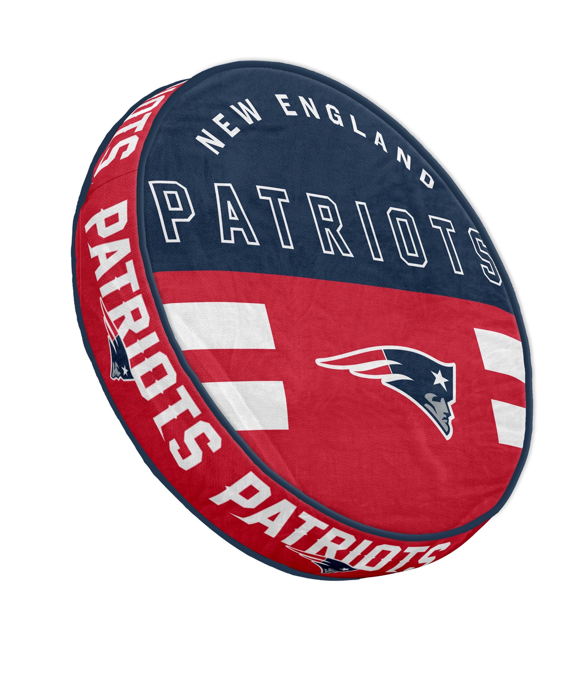 NFL New England Patriots Circle Plushlete Pillow