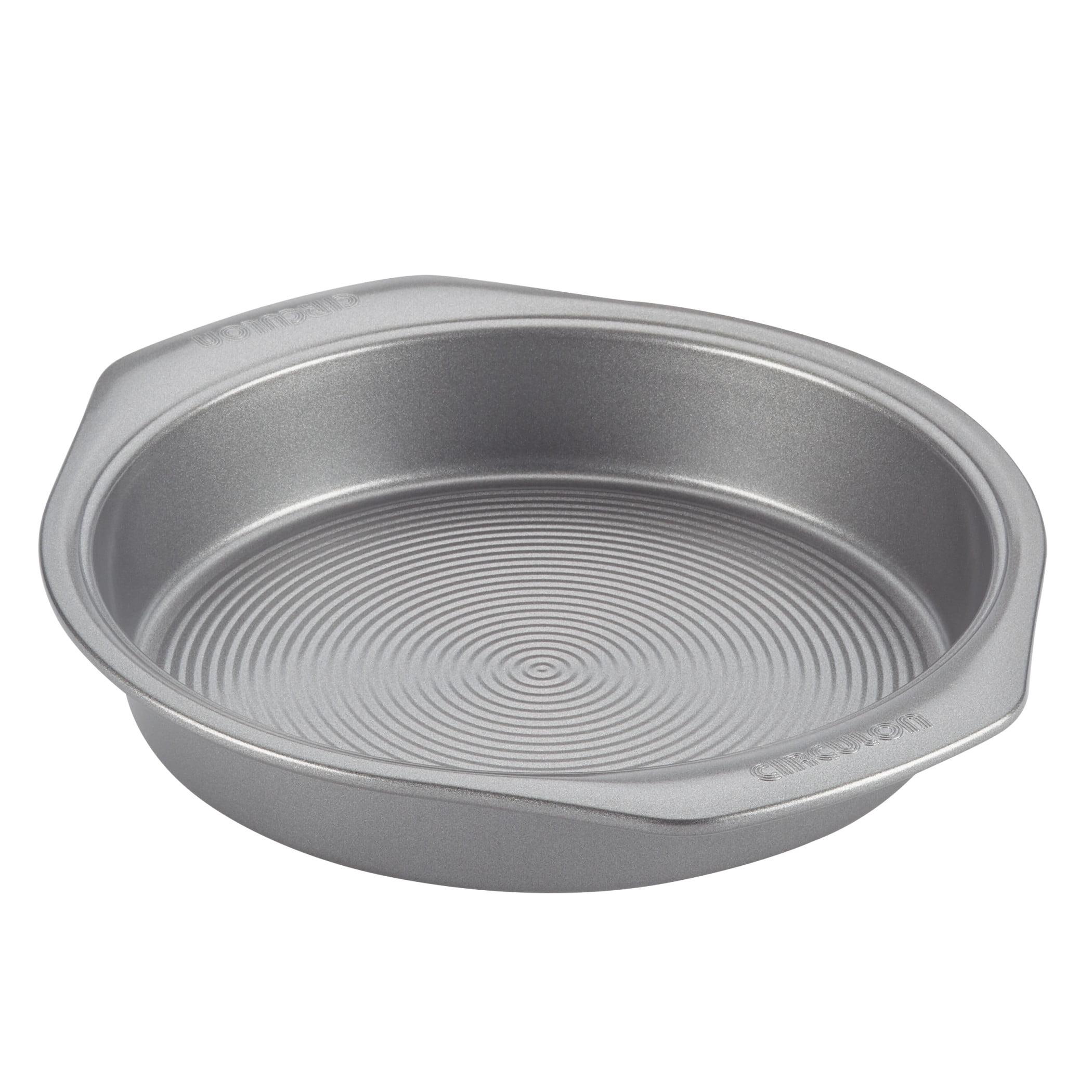 Circulon 9-Inch Gray Nonstick Round Aluminum Cake Pan