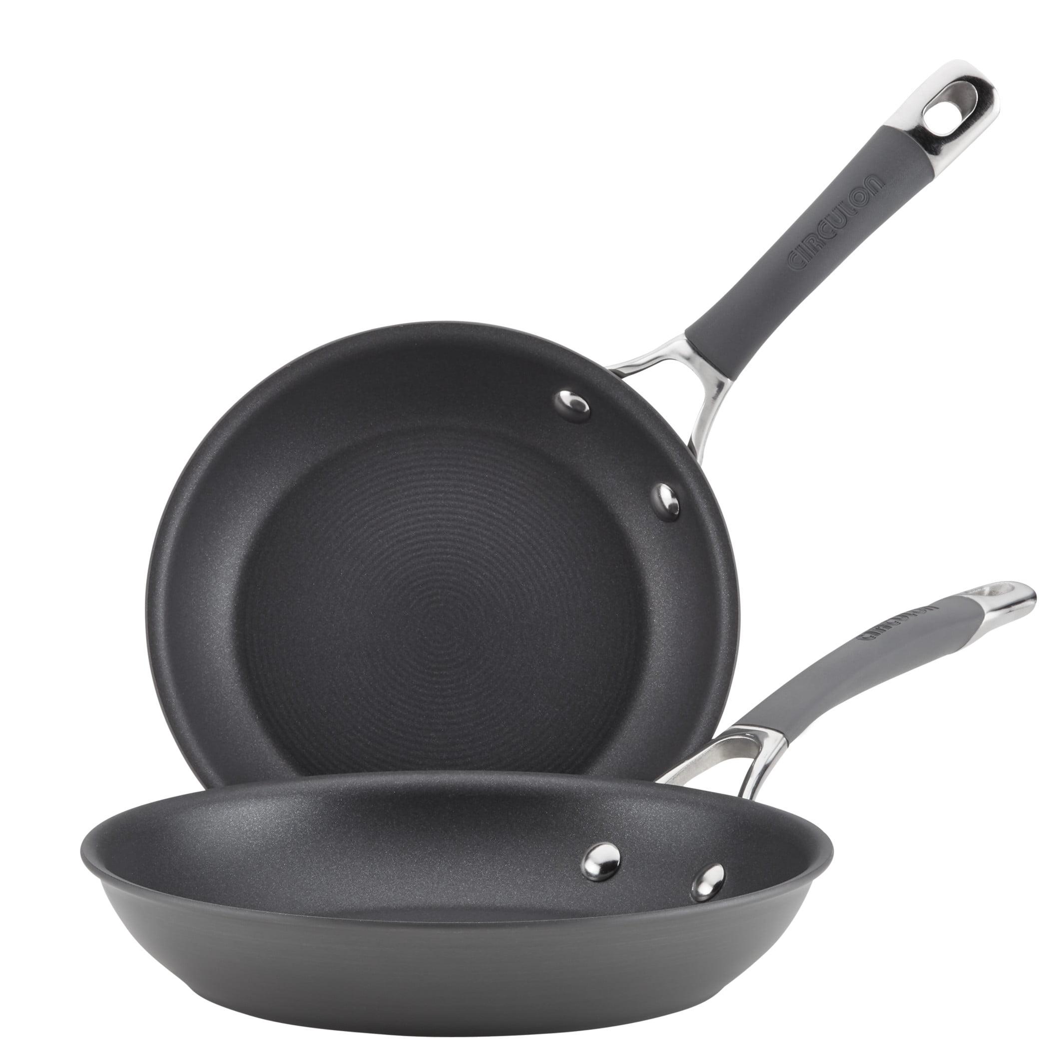 Circulon Circulon Radiance Hard Anodized Nonstick Frying Pans / Skillet Set, 8.5 Inch and 10 Inch
