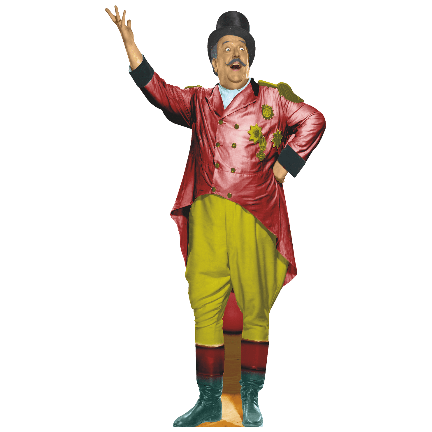 Life-Size Circus Ringmaster Cardboard Standee