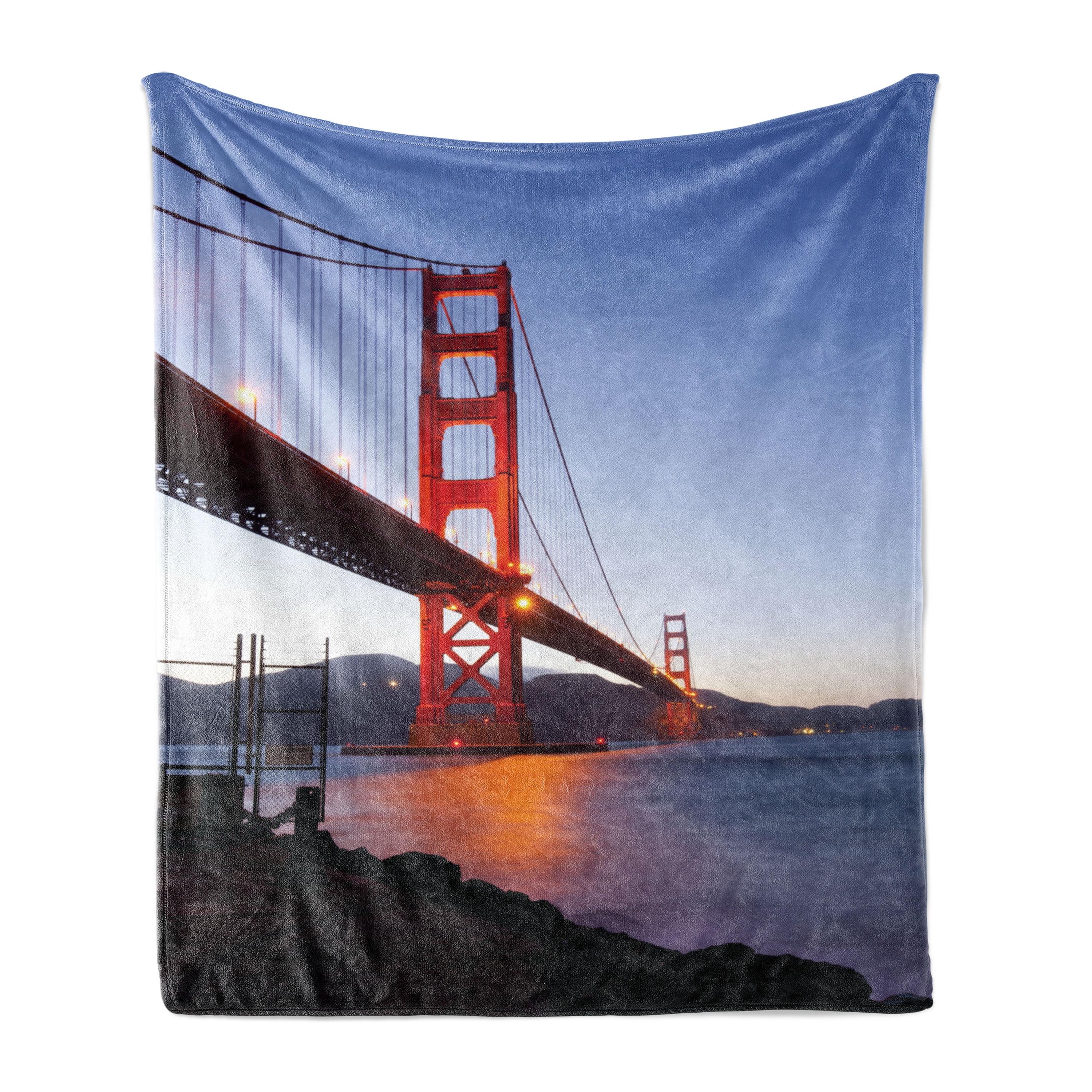 San Francisco Golden Gate Fleece Throw Blanket, 50" x 70"