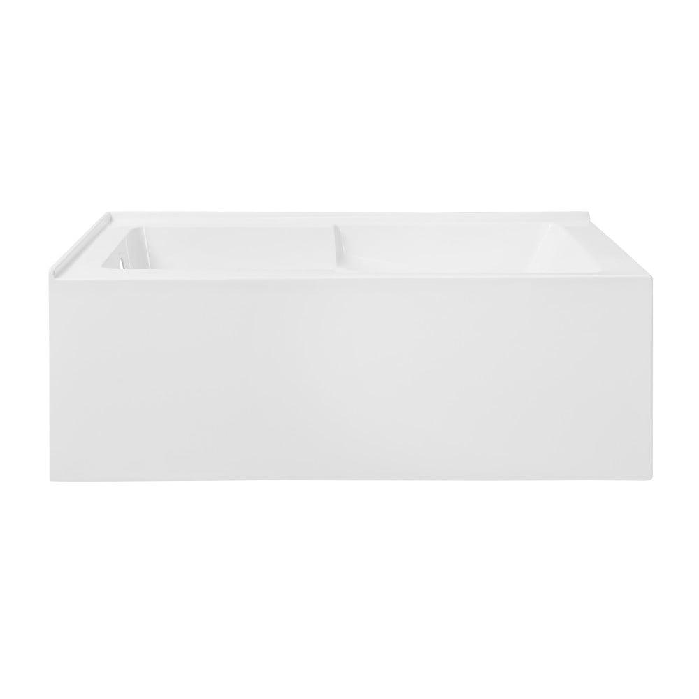 Claire 60" x 32" Alcove Tub with Corner Apron