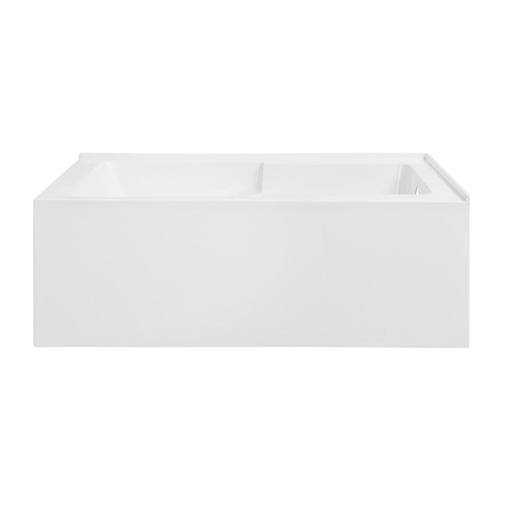 Claire 60" x 32" Alcove Tub with Corner Apron