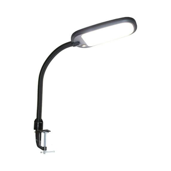 Lámpara de Escritorio de Espectro Completo con Luz Natural y Lector Brillante LED con Abrazadera