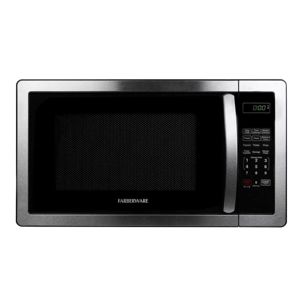 Farberware Farberware Classic Countertop Microwave Oven, 1.1 Cubic Feet cu. ft., 1000 watts, with Child Lock FMO11AHTBKB