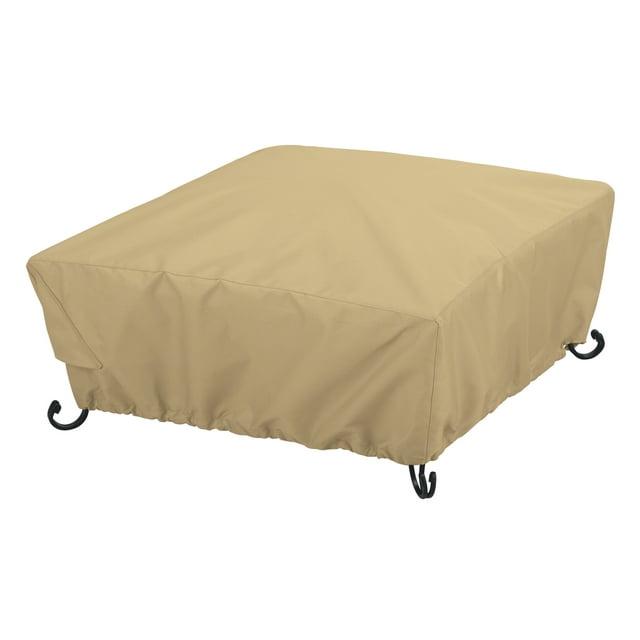 Classic Accessories Terrazzo Water-Resistant 36 Inch Square Fire Pit Cover