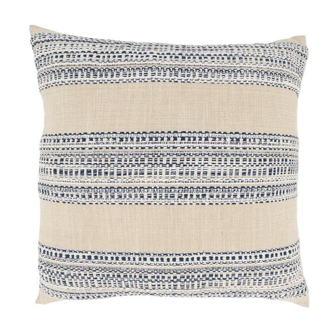 Classic Charm Striped Poly Filled Throw Pillow