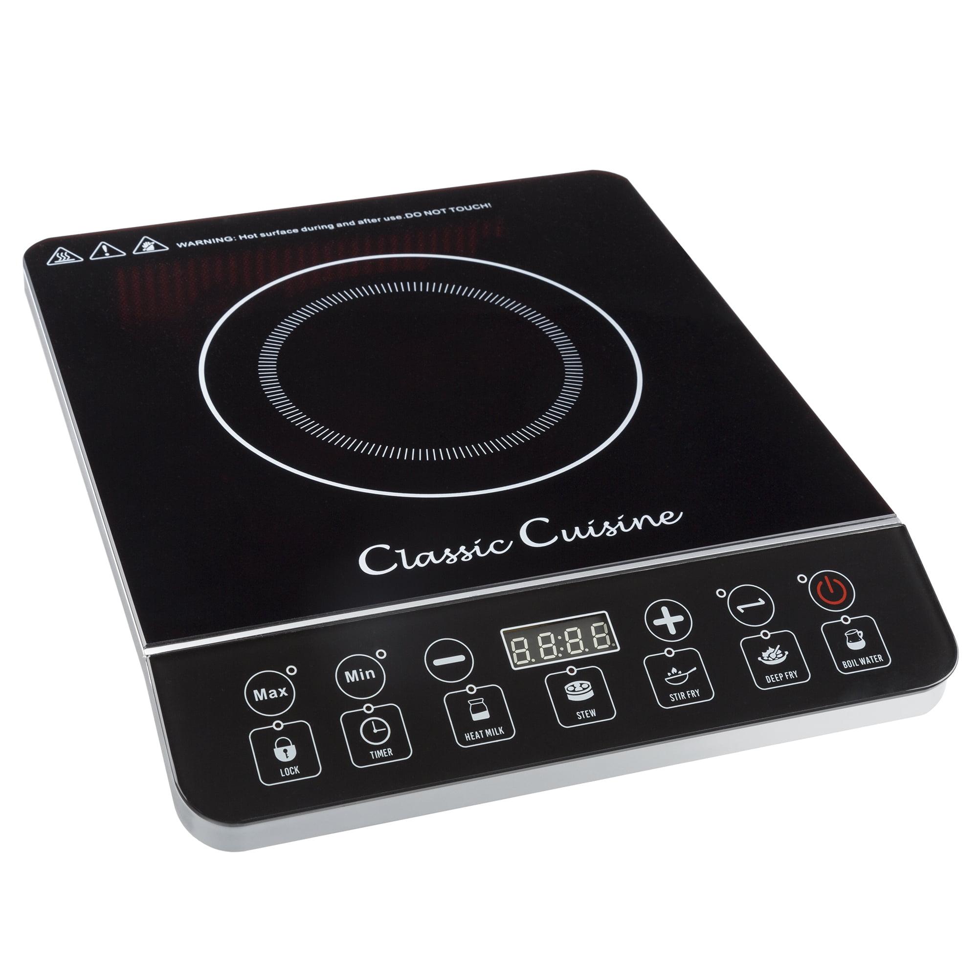 Classic Cuisine Induction Cooktop - Electric Hot Plate Stove Burner