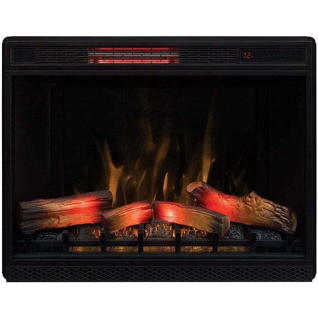 Classic Flame 33" 3D Spectrafire Plus Infrared Electric Fireplace Insert - Black, 33II042FGL