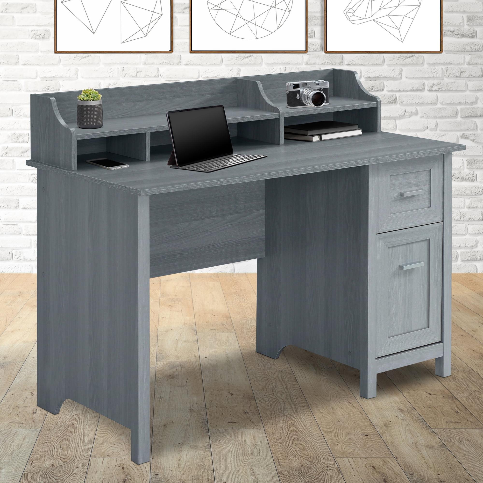 Classic Office Desk with Storage - Techni Mobili