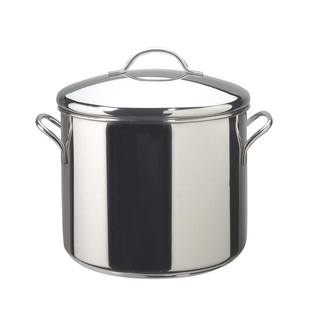 Farberware Classic 16-Quart Stainless Steel Induction Stockpot with Lid