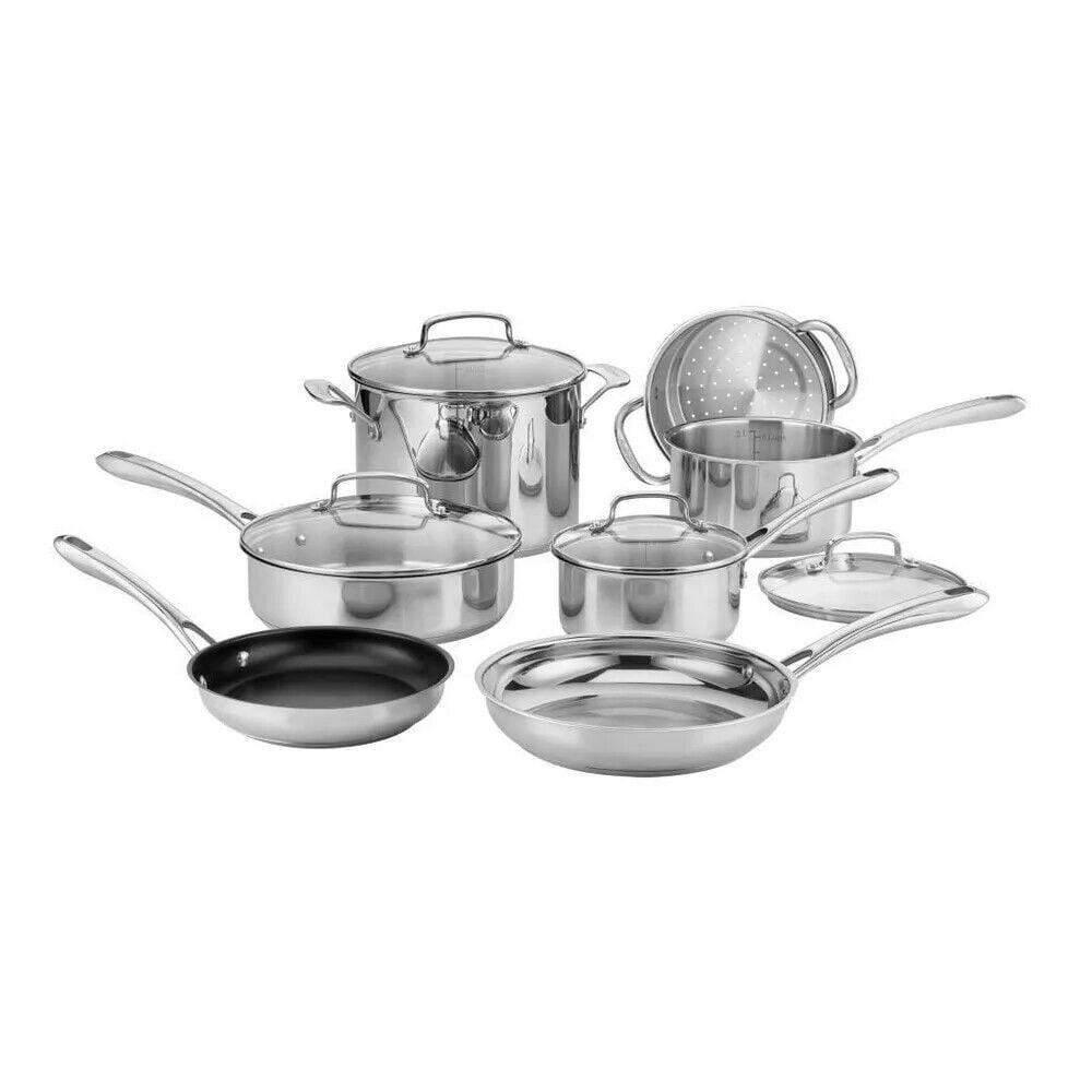 Cuisinart 11 Piece Stainless Steel Cookware Set