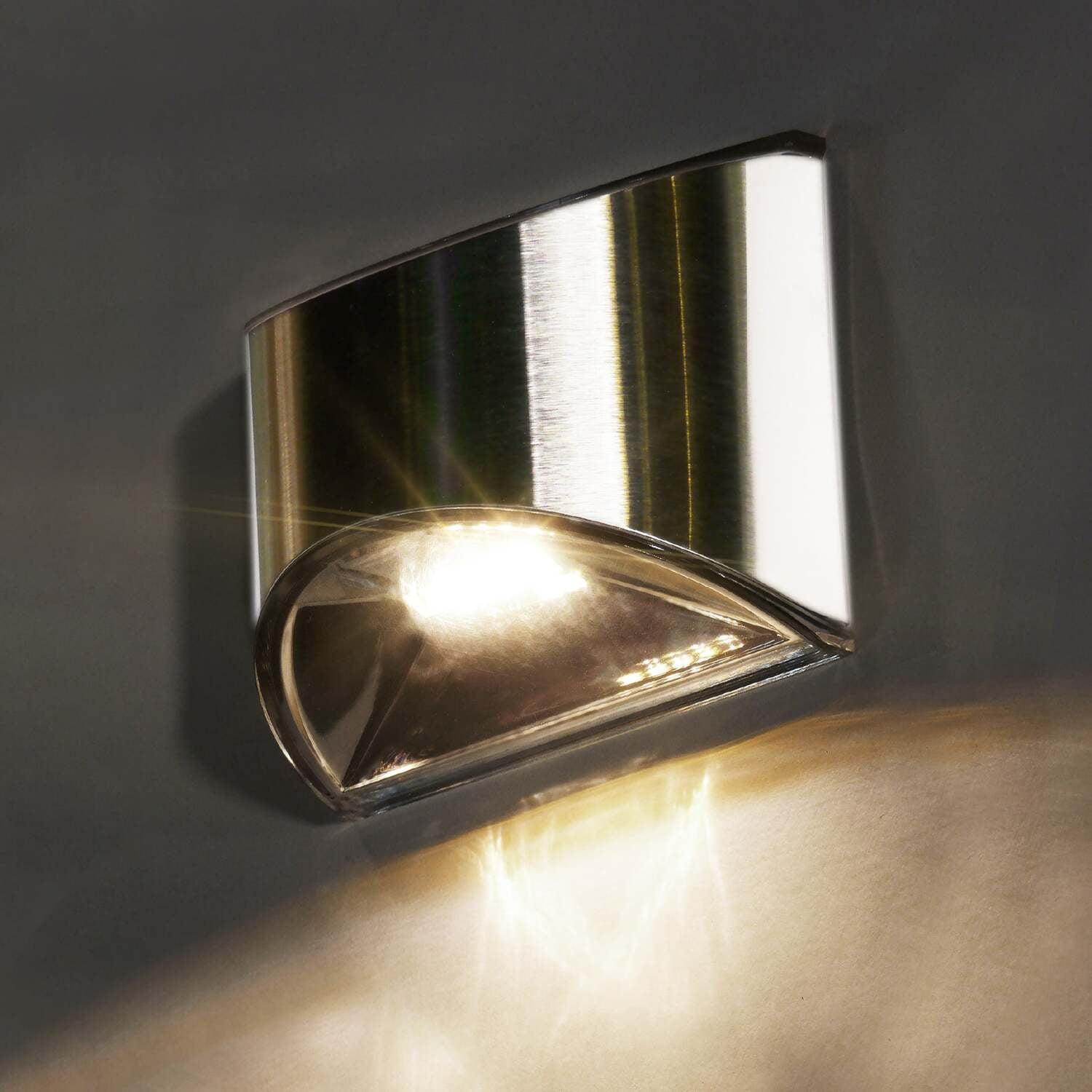 Classy Caps Stainless Steel Solar Powered Integrated LED Metal Deck Light & Reviews | Wayfair