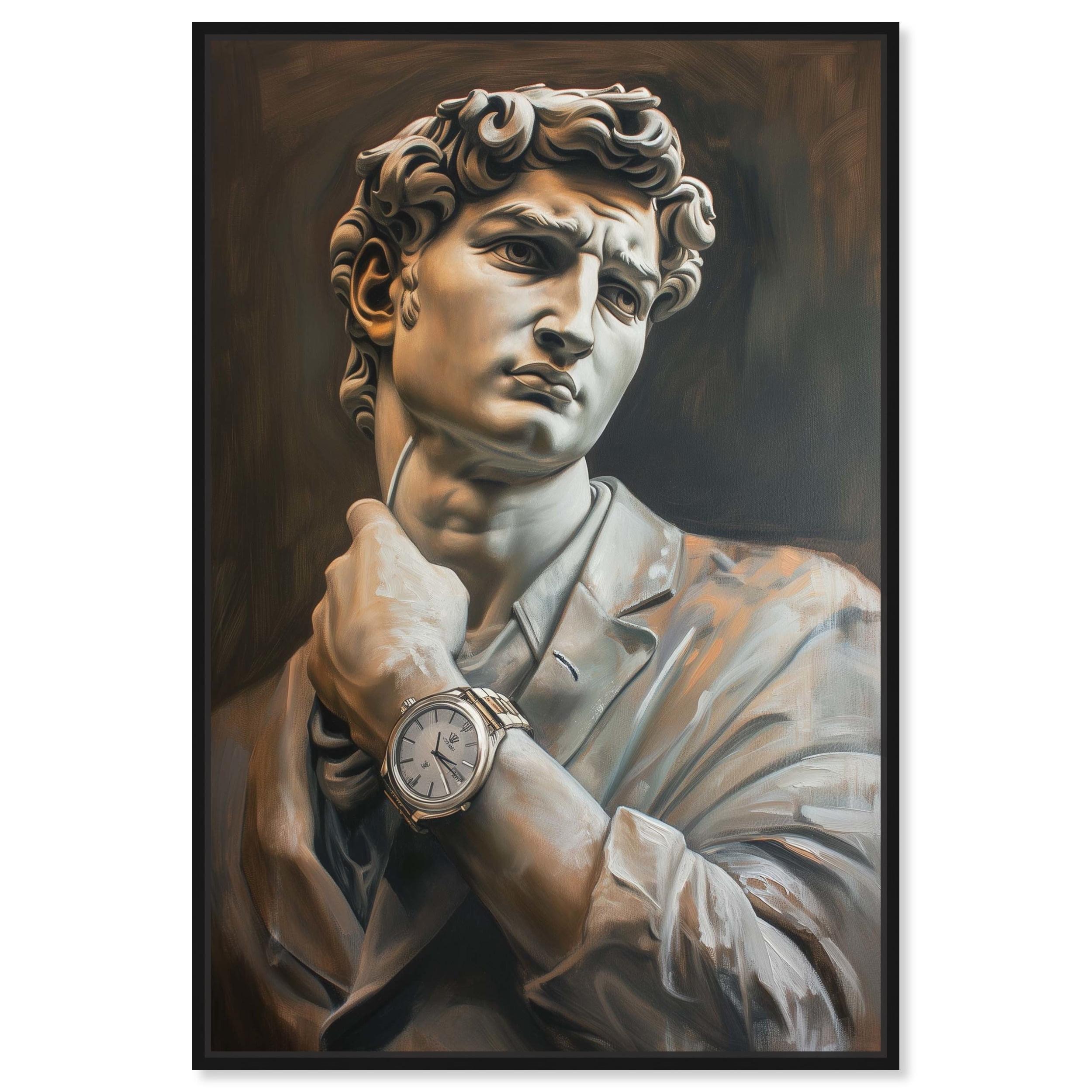Notori Art Notoriart Classy Sculpture Framed Style 1 Piece Canvas Wall Art