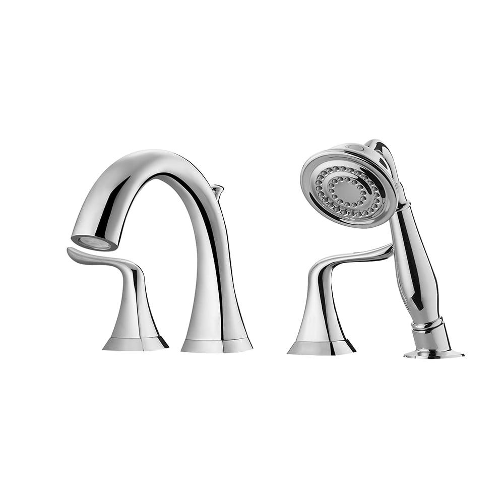 Claudius 2 Handle Deck Roman Tub Faucet with Diverter