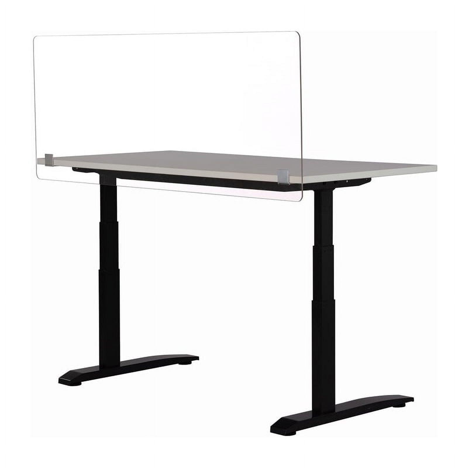 Safco® Plastic/Acrylic 1 Panel Desk Divider