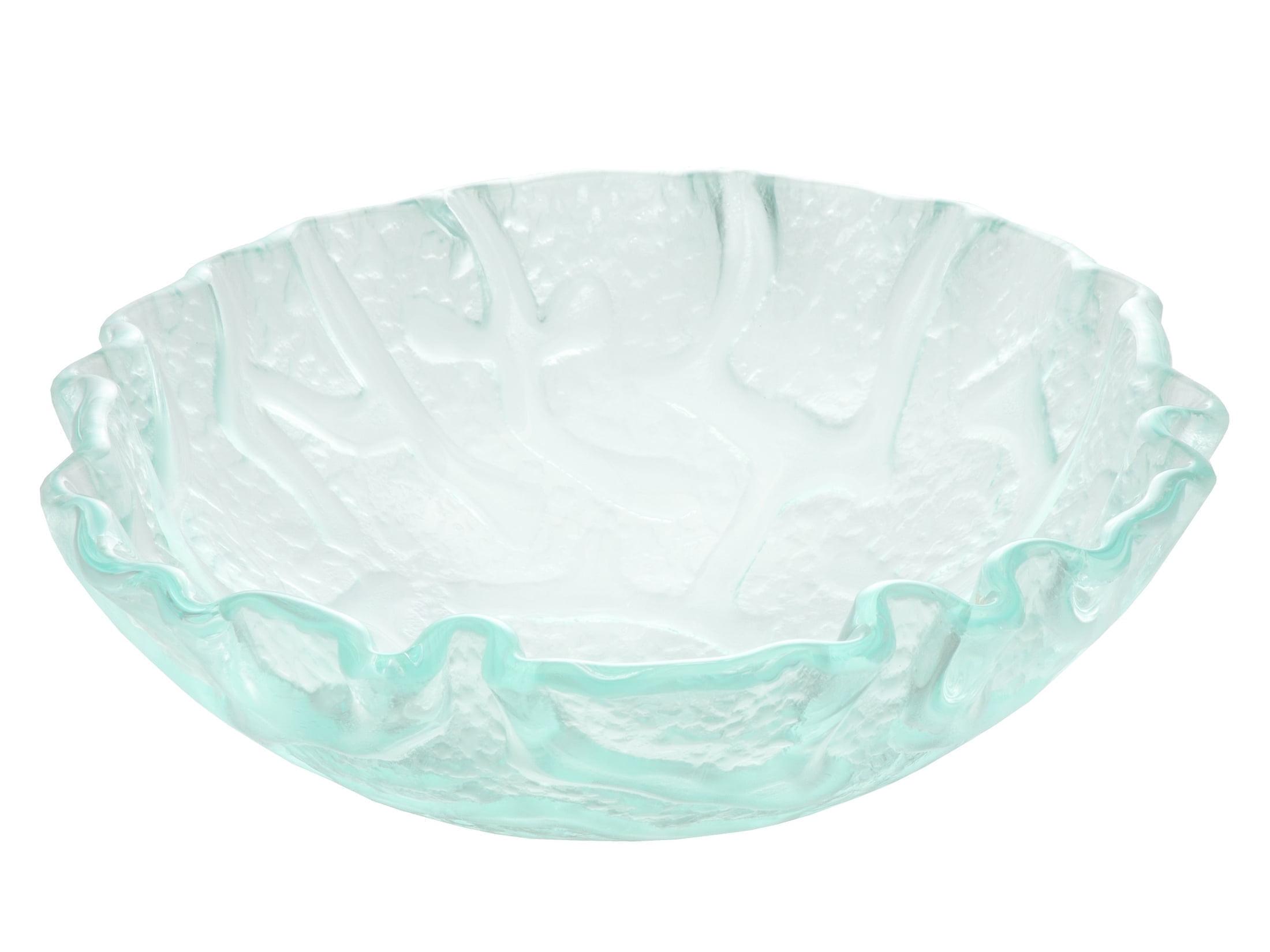 Eden Bath 16.5'' Clear Tempered Glass Specialty Bathroom Sink