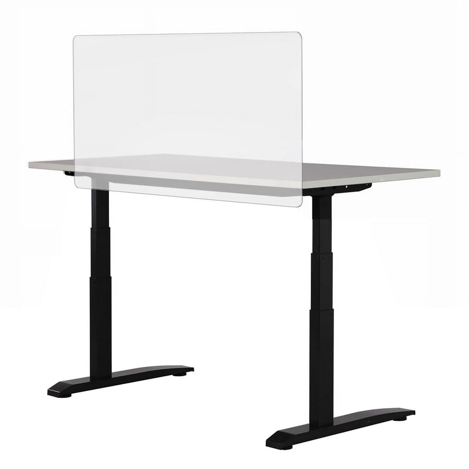 Safco® Plastic/Acrylic 1 Panel Desk Divider