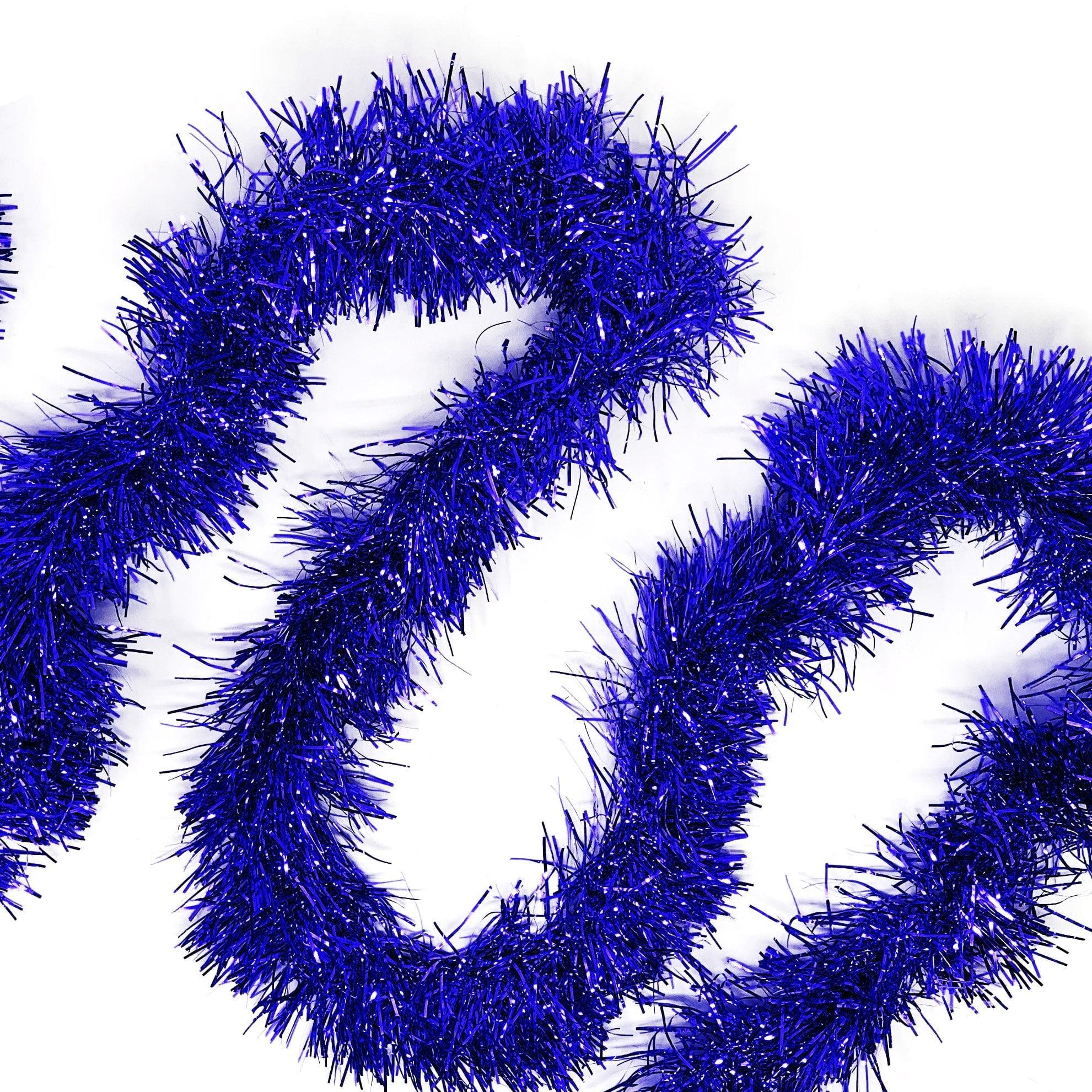 Christmas Ornaments Christmas Decor 50 Feet Christmas Foil Tinsel Garland Decoration For Holiday Tree Walll Rail Home Office Event-Blue-Xg93207 Christmas Magic Christmas Delight C Buy 2 Save 10%