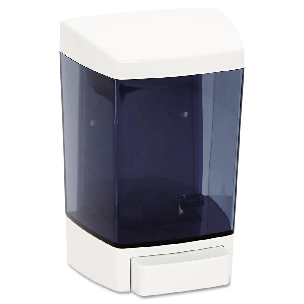 Impact Clearvu ClearVu Plastic Soap Dispenser, 46 oz, 5.5 x 4.25 x 8.5, White