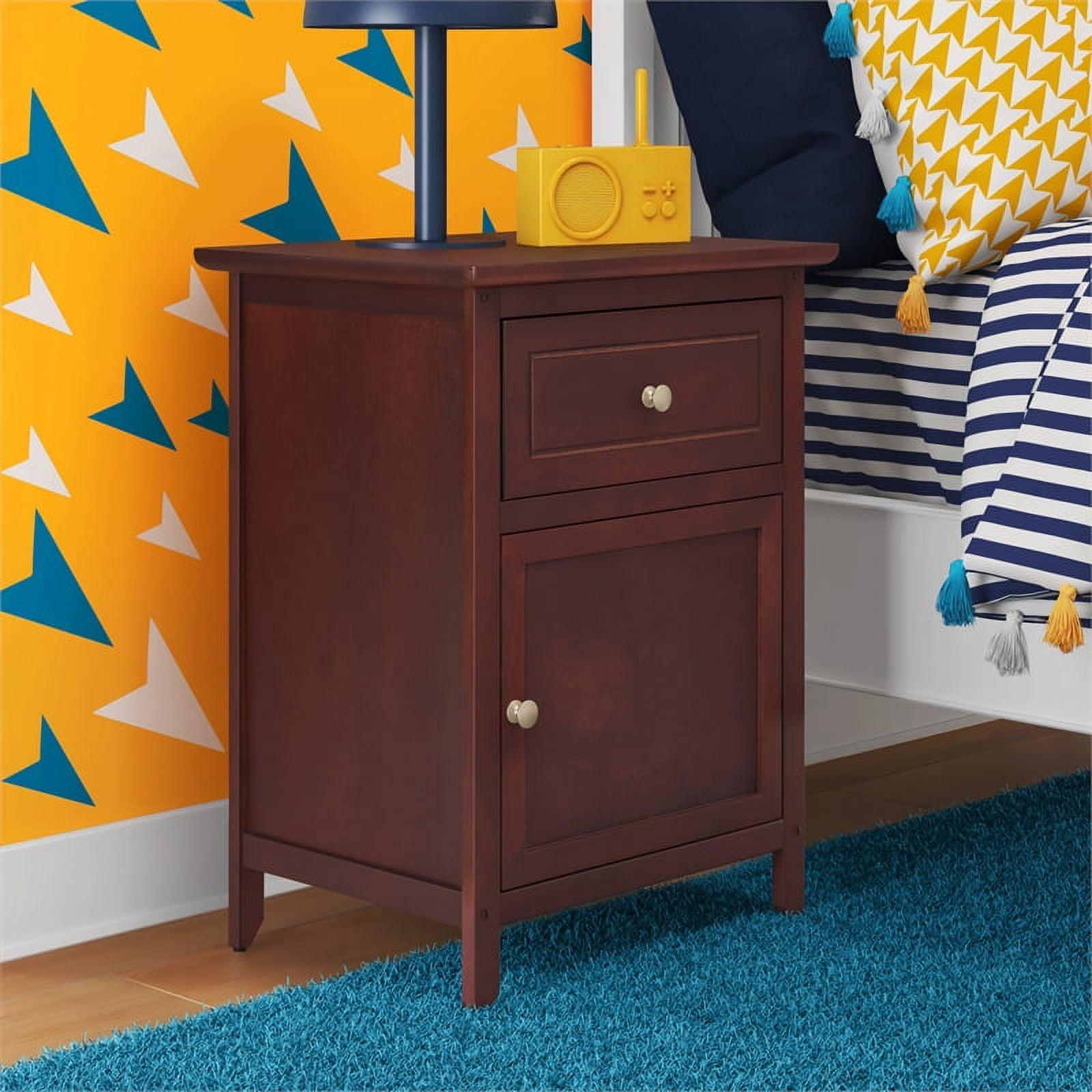 ClickDecor Alcott Side Table with Single Drawer and Storage Cabinet
