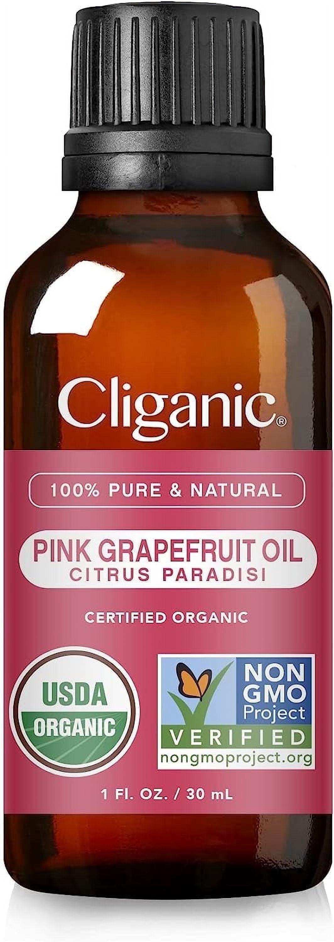 Cliganic Organic Pink Grapefruit Oil, 1oz