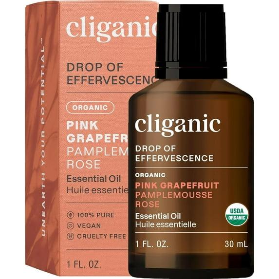 Cliganic Organic Pink Grapefruit Oil, 1oz