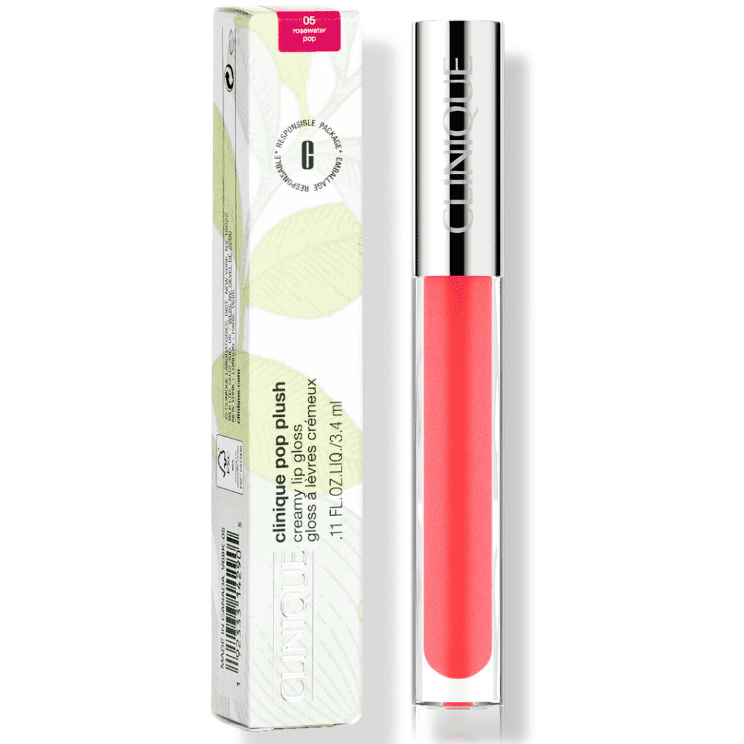 Clinique Pop Plush Creamy Lip Gloss 05 Rosewater Pop 0.11 oz