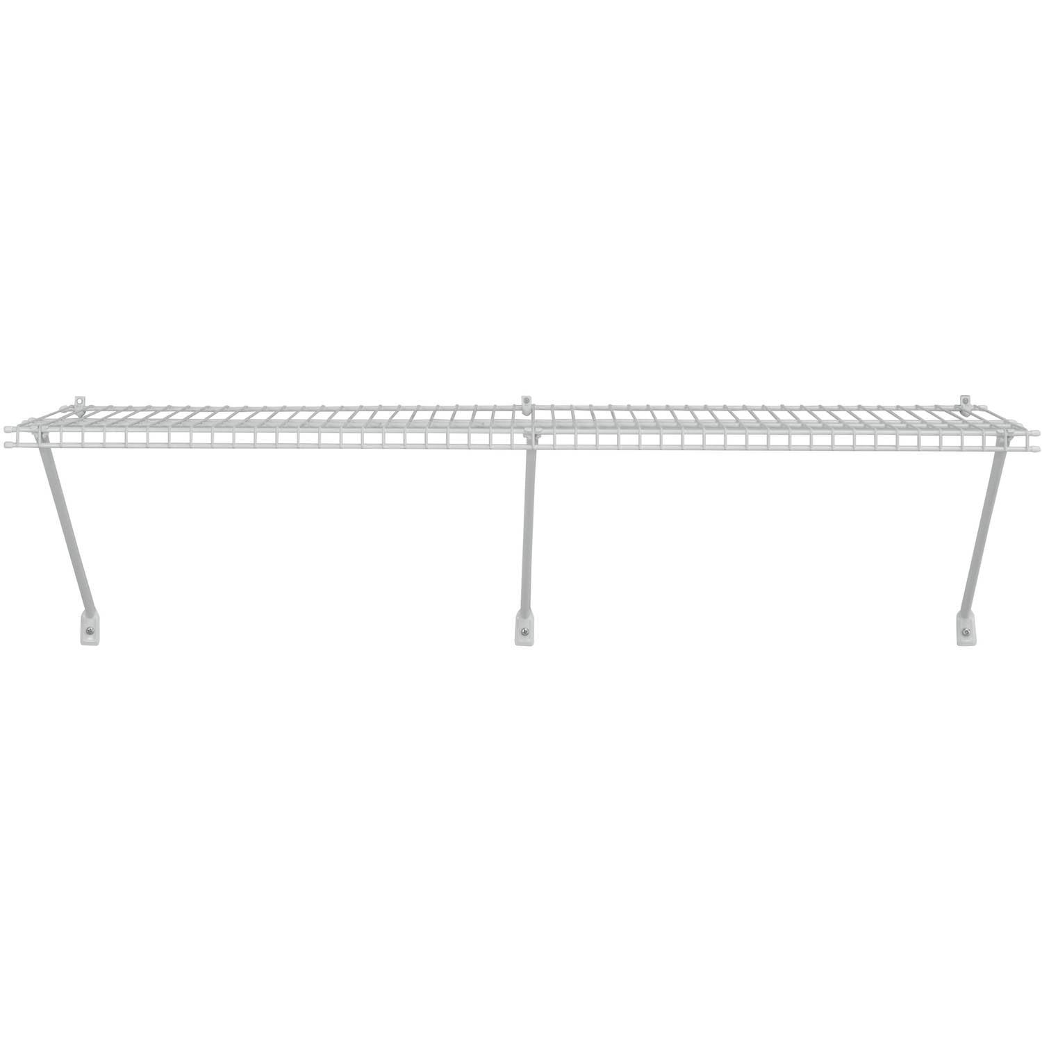 ClosetMaid 4' x 16" HD Utility Shelf, White