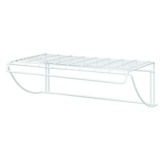 ClosetMaid 8278 18-Inch Wide Laundry Utility Hanger Shelf , White