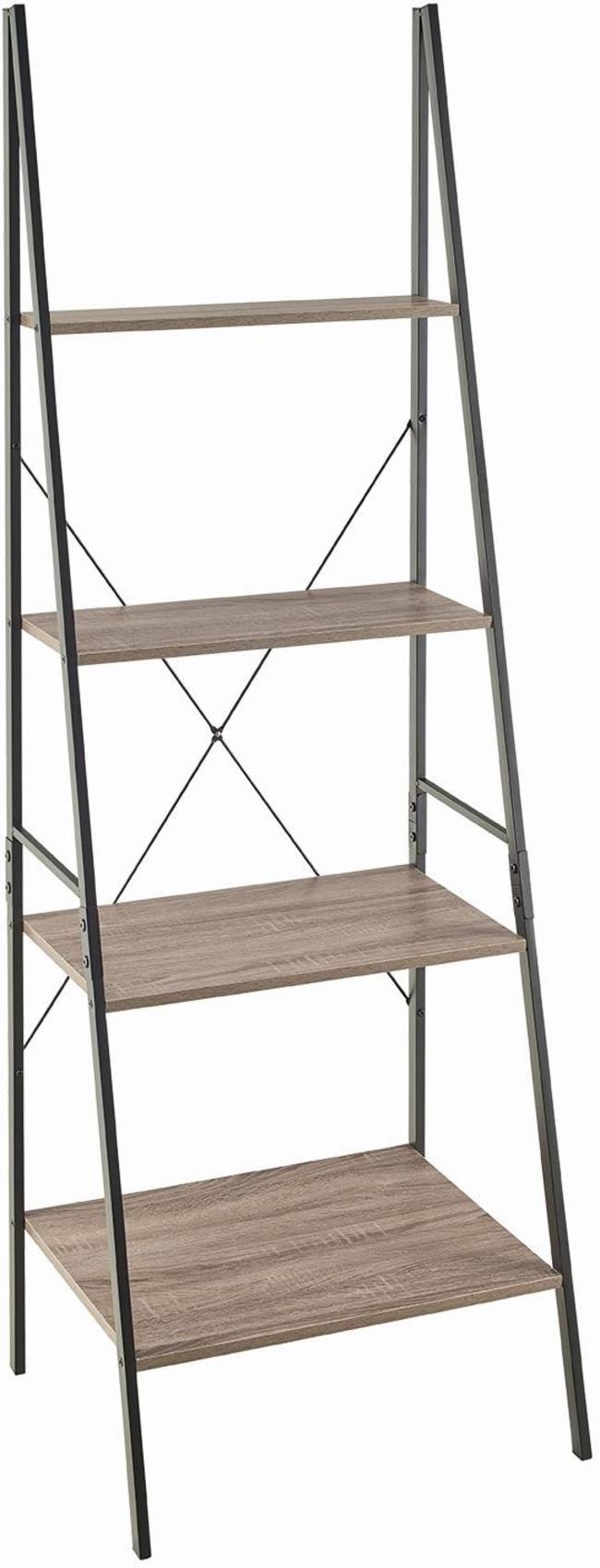 ClosetMaid Industrial 4-Tier Ladder Bookcase