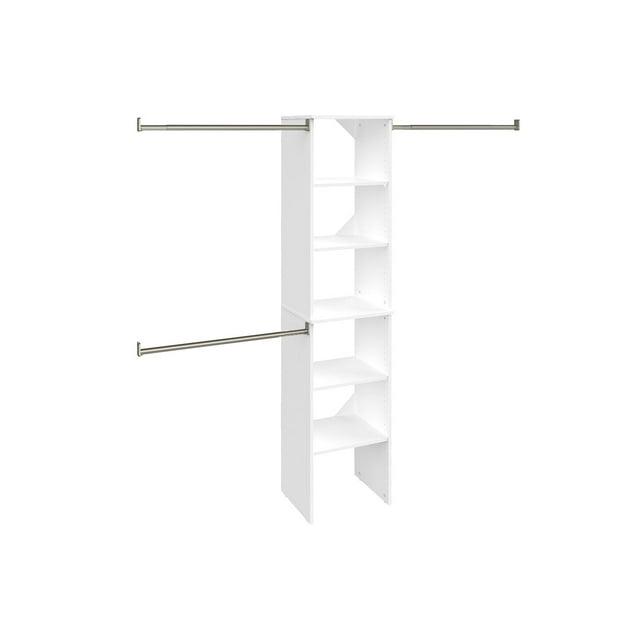 SuiteSymphony 77" to 113" Closet System Starter Kit